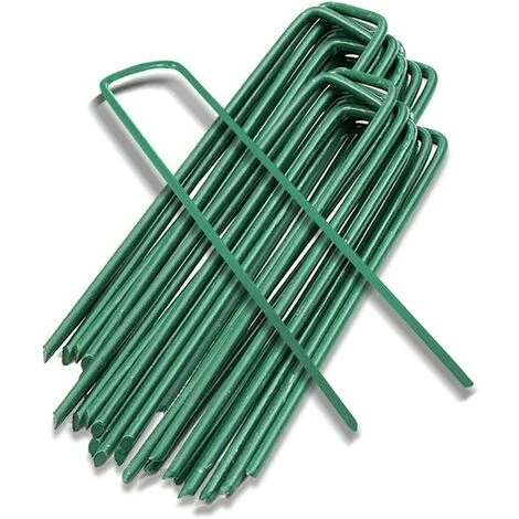 ENLENK Piquets De Jardin Piquet De Fixation Tente Piquets De Sol Cheville De Jardin Agrafes De Jardinage Pour Fixer Toile De Paillage Clôture De Jardin Barrière Contre Filets Camping Gazon Artificiel,20pièce 3 ENLENK Piquets De Jardin Piquet De Fixation Tente Piquets De Sol Cheville De Jardin Agrafes De Jardinage Pour Fixer Toile De Paillage Clôture De Jardin Barrière Contre Filets Camping Gazon Artificiel,20pièce