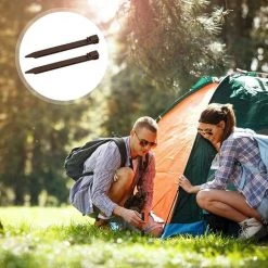 ENLENK Lot De 20 Piquets D'ancrage Au Sol En Plastique De 24 Cm - Piquets D'ancrage Au Sol - Piquets D'ancrage De Jardin - Piquets De Fixation Pour Bordure De Jardin, Terrasse, Tente -Pergola Soldes 55285152 3