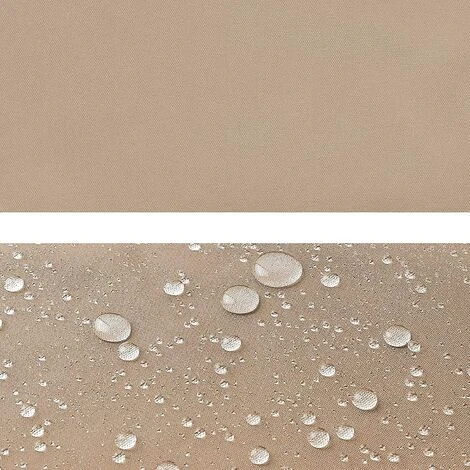 Gizcam Auvent Rétractable, Store Balcon En Métal Et Polyester, Résistant Aux UV Et à L'eau, Hauteur Réglable, Avec Manivelle, Sans Perçage, 300 X 150 Cm, Kaki 5 Gizcam Auvent Rétractable, Store Balcon En Métal Et Polyester, Résistant Aux UV Et à L'eau, Hauteur Réglable, Avec Manivelle, Sans Perçage, 300 X 150 Cm, Kaki – Image 3