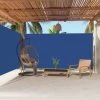 VidaXL Auvent Latéral Rétractable Bleu 200x600 Cm - Bleu 2 VidaXL Auvent Latéral Rétractable Bleu 200x600 Cm - Bleu -Pergola Soldes 55486370 1