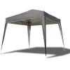 URBAN LIVING Gazebo De Jardin Extérieur Tente De Réception Pliable Anthracite Terrasse 3x3x2.5 M -Pergola Soldes 55522278 1