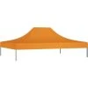 INLIFE Toit De Tente De Réception 4x3 M Orange 270 G/m² -Pergola Soldes 55638853 1
