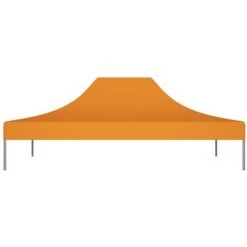 INLIFE Toit De Tente De Réception 4x3 M Orange 270 G/m² -Pergola Soldes 55638853 3