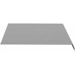 INLIFE Tissu De Remplacement Pour Auvent Anthracite Et Blanc 3x2,5 M 9 INLIFE Tissu De Remplacement Pour Auvent Anthracite Et Blanc 3x2,5 M -Pergola Soldes 55639025 3