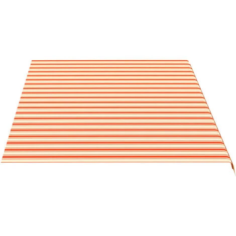 INLIFE Tissu De Remplacement Pour Auvent Jaune Et Orange 5x3 M 6 INLIFE Tissu De Remplacement Pour Auvent Jaune Et Orange 5x3 M – Image 4