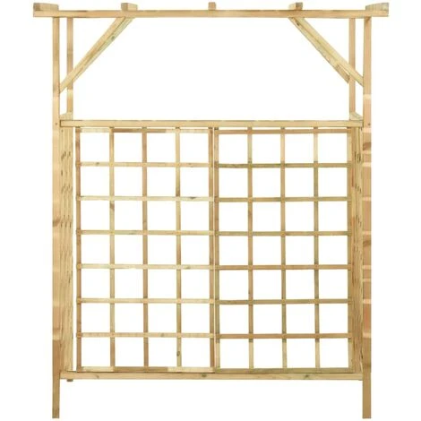 INLIFE Pergola De Jardin Pour Poubelles Doubles Bois De Pin Imprégné 5 INLIFE Pergola De Jardin Pour Poubelles Doubles Bois De Pin Imprégné – Image 3
