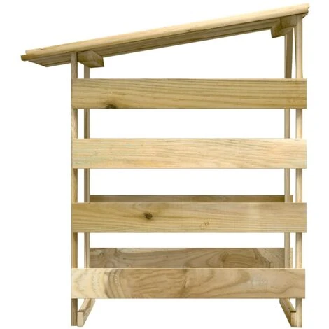 INLIFE Pergolas Avec Toits 2 Pcs 100x90x100 Cm Bois De Pin Imprégné 7 INLIFE Pergolas Avec Toits 2 Pcs 100x90x100 Cm Bois De Pin Imprégné – Image 5