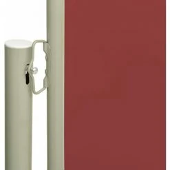INLIFE Auvent Latéral Rétractable De Patio 117x500 Cm Rouge -Pergola Soldes 55641918 3