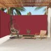 INLIFE Auvent Latéral Rétractable Rouge 220x600 Cm 1 INLIFE Auvent Latéral Rétractable Rouge 220x600 Cm -Pergola Soldes 55641944 1