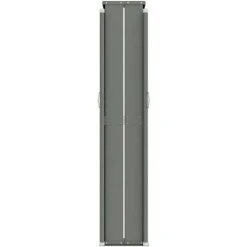 INLIFE Auvent Latéral Rétractable Rouge 220x600 Cm -Pergola Soldes 55641944 4