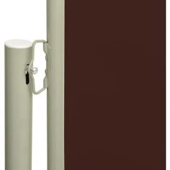 INLIFE Auvent Latéral Rétractable De Patio 180x300 Cm Marron -Pergola Soldes 55642137 3