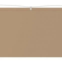 INLIFE Auvent Vertical Taupe 100x360 Cm Tissu Oxford -Pergola Soldes 55642254 2