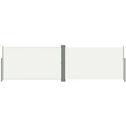 INLIFE Auvent Latéral Rétractable Crème 160x600 Cm -Pergola Soldes 55642500 2