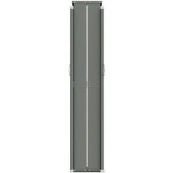 INLIFE Auvent Latéral Rétractable Bleu 220x600 Cm -Pergola Soldes 55642713 4