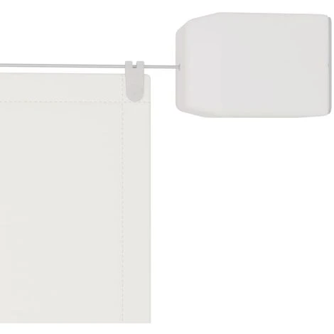INLIFE Auvent Vertical Blanc 100x360 Cm Tissu Oxford 6 INLIFE Auvent Vertical Blanc 100x360 Cm Tissu Oxford – Image 4