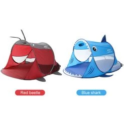 SUPERSELLER Tente De Réception Et Barnum Tente Pop Up Pour Enfants Tente De Jeu Amusante Pliante Tente De Terrain De Jeu Pour Enfants Tente Instantanée Automatique Pour Garçons Et Filles Tente De Plage Pour Bébé - Coléoptère Rouge -Pergola Soldes 55645567 5