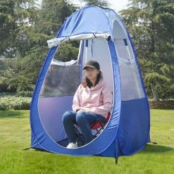 SUPERSELLER Tente De Réception Et Barnum Tente De Pêche Extérieure Portable Tente De Protection UV Tente Simple Pop-up Tente Instantanée Automatique Tente D'ombrage De Pluie Fenêtres Et Portes Des Deux Côtés Pour Le Camping En Plein Air Randonnée Plage Avec Sac De Tr -Pergola Soldes 55645996 4