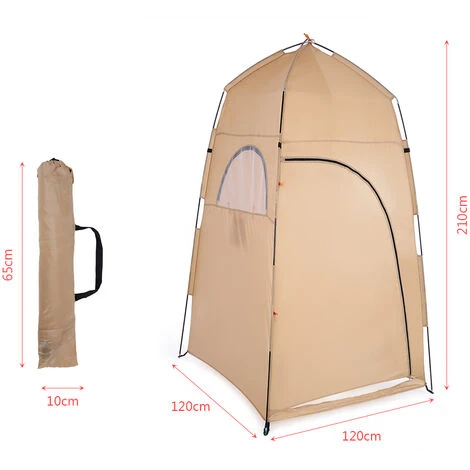 SUPERSELLER Tente De Réception Et Barnum Portable Extérieur Douche Bain Vestiaire Cabine D'essayage Tente Abri Camping Plage Intimité Toilette - Bleu 7 SUPERSELLER Tente De Réception Et Barnum Portable Extérieur Douche Bain Vestiaire Cabine D'essayage Tente Abri Camping Plage Intimité Toilette - Bleu – Image 5
