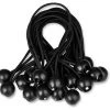 ILOVEMILAN 16 Pcs Tendeur De Bâche Tendeurs à Boule Tendeur élastique Tendeur En Caoutchouc Pour Bannière, Bâche, Pavillon, Tente, Rideaux Harnais D’Extension, Support De Bâchele，noir -Pergola Soldes 55745857 1