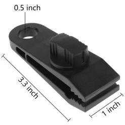 GUAZHUNIFR 10 Sets Clip De Bâche Tente Pince Bâche Auvents Clip Auvents Pince Tendeur Corde Élastique Élastique Pour Bâche Ball Bungee Corde Pour Tentes, Couvertures, Auvents, Bannières, Navigation De Plaisance -Pergola Soldes 55838114 4