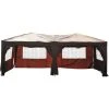 MH Tonnelle Barnum Pop-up STAN Chocolat 2 MH Tonnelle Barnum Pop-up STAN Chocolat -Pergola Soldes 55880820 1