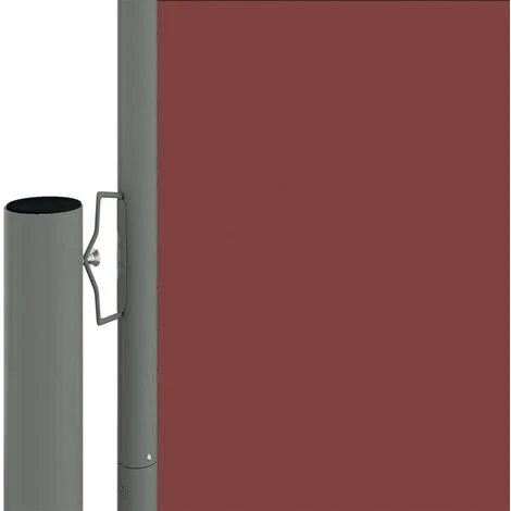 VidaXL Auvent Latéral Rétractable Marron 200x1000 Cm - Brun 5 VidaXL Auvent Latéral Rétractable Marron 200x1000 Cm - Brun – Image 3