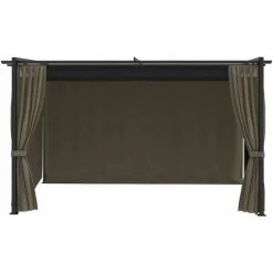 TRUE DEAL Belvédère 4x3 M Taupe -Pergola Soldes 56323512 4