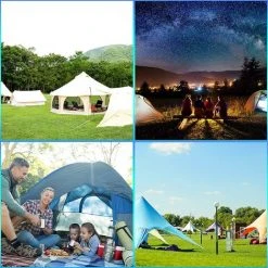 DENUOTOP Piquets De Tente De 18 Cm - En Métal - Pour Sols Durs - Idéal Pour Le Jardin, Le Camping, La Pêche Et Les Tentes 10 DENUOTOP Piquets De Tente De 18 Cm - En Métal - Pour Sols Durs - Idéal Pour Le Jardin, Le Camping, La Pêche Et Les Tentes -Pergola Soldes 56525234 4