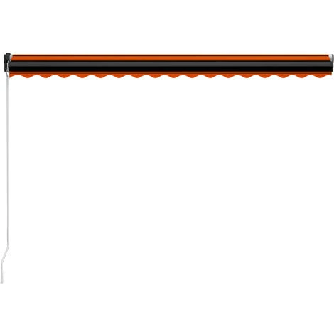 Topdeal Auvent Manuel Rétractable Avec LED 400x300 Cm Orange Et Marron FF3055229_FR 7 Topdeal Auvent Manuel Rétractable Avec LED 400x300 Cm Orange Et Marron FF3055229_FR – Image 5