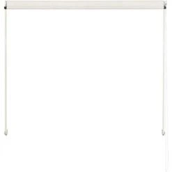 INLIFE Auvent Rétractable 100x150 Cm Crème -Pergola Soldes 56630164 5