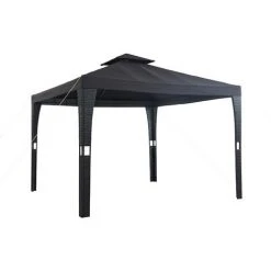 BEAU RIVAGE Tonnelle De Jardin LILAS Coloris Noir - Noir