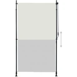 NOVA Réservoir à Roulettes Pour Crème Extérieure Extérieure Diverses Dimensions Store Roulant D'extérieur 120 X 270 Cm Crème Taille : 120 X 270 Cm 11 NOVA Réservoir à Roulettes Pour Crème Extérieure Extérieure Diverses Dimensions Store Roulant D'extérieur 120 X 270 Cm Crème Taille : 120 X 270 Cm -Pergola Soldes 57091953 5