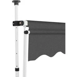 NOVA SUNA Avec Un Manuel De Balcon Rétractable Dans Différentes Tailles Auvent Manuel Rétractable 250 Cm Anthracite Taille : 250 Cm -Pergola Soldes 57092177 3
