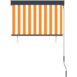 NOVA Rouleau Extérieur Aveugle 100 X 250 Cm Avec Manivelle De Tissu De Différentes Couleurs Store Roulant D'extérieur 100x250 Cm Blanc Et Orange Couleur : Blanc Et Orange 10 NOVA Rouleau Extérieur Aveugle 100 X 250 Cm Avec Manivelle De Tissu De Différentes Couleurs Store Roulant D'extérieur 100x250 Cm Blanc Et Orange Couleur : Blanc Et Orange -Pergola Soldes 57094170 4