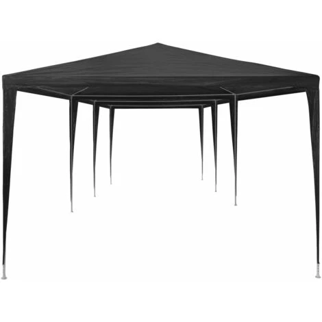NOVA Tensions Pour Les Fêtes En PE Et En Acier Résistant En Acier Anthracite Gazebo Garden Diverses Dimensions Tente De Réception 3 X 9 M PE Anthracite Taille : 3x9 M 4 NOVA Tensions Pour Les Fêtes En PE Et En Acier Résistant En Acier Anthracite Gazebo Garden Diverses Dimensions Tente De Réception 3 X 9 M PE Anthracite Taille : 3x9 M – Image 2