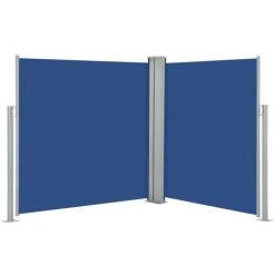 NOVA Rideau Latéral Rétractable 160x600 Cm Double-de Manière Automatique Dans Diverses Couleurs Auvent Latéral Rétractable Bleu 160 X 600 Cm Couleur : Bleu -Pergola Soldes 57096223 4