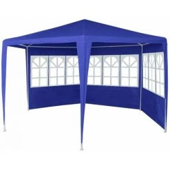 NOVA Tension Avec 6 Murs Latéraux 2x2 M Jardin De Gazebo Diverses Couleurs Chapiteau Avec 6 Murs Latéraux Bleu 2x2 M Couleur : Bleu -Pergola Soldes 57098336 5