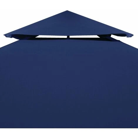 NOVA Couverture Supérieure Pour Gazébo à 2 Plats à 210g / M²4x3m Diverses Couleurs Toile Supérieure De Belvédère 2 Niveaux 310 G/m² 4x3 M Bleu Couleur : Bleu 7 NOVA Couverture Supérieure Pour Gazébo à 2 Plats à 210g / M²4x3m Diverses Couleurs Toile Supérieure De Belvédère 2 Niveaux 310 G/m² 4x3 M Bleu Couleur : Bleu – Image 5