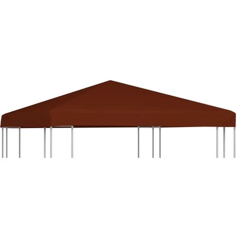 NOVA Couverture Supérieure Pour Gazebo 310 G / M² 3x3m Diverses Couleurs Toile Supérieure De Gazebo 310 G/m² 3x3 M Terre Cuite Couleur : Terre Cuite 3 NOVA Couverture Supérieure Pour Gazebo 310 G / M² 3x3m Diverses Couleurs Toile Supérieure De Gazebo 310 G/m² 3x3 M Terre Cuite Couleur : Terre Cuite