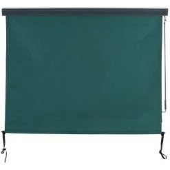 DéCOSHOP26 Store Vertical Auvent Occultant Pour Balcon Terrasse Patio Extérieur Protection Vent Et UV 50 Tissu 250x180cm Bleu-vert - Bleu -Pergola Soldes 57136198 3