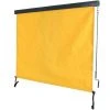 DéCOSHOP26 Store Vertical Auvent Occultant Pour Balcon Terrasse Patio Extérieur Protection Vent Et UV 50 Tissu 250x180cm Jaune - Or -Pergola Soldes 57142590 1