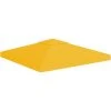 NOVA Couverture Supérieure Pour Gazebo à 2 Placés 310 G / M² 3x3 M Divers Couleurs Toile De Toit De Belvédère 2 Niveaux 310 G/m² 3x3 M Jaune Couleur : Jaune -Pergola Soldes 57223922 1