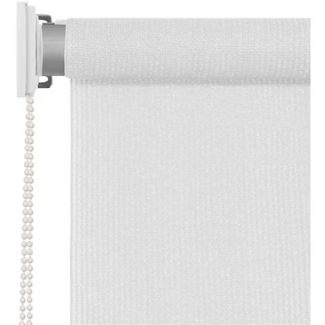 NOVA Patio Veranda Rideau Balcon Terrasse Blanche Résistante Aux Rayons UV Store Roulant D'extérieur Blanc 60x140 Cm PEHD 6 NOVA Patio Veranda Rideau Balcon Terrasse Blanche Résistante Aux Rayons UV Store Roulant D'extérieur Blanc 60x140 Cm PEHD – Image 4
