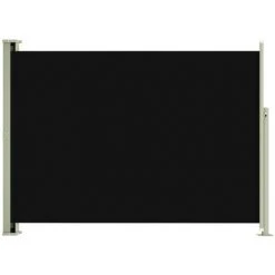VidaXL Auvent Latéral Rétractable De Patio 220x300 Cm Noir - Noir -Pergola Soldes 57261444 2