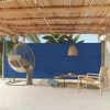 VidaXL Auvent Latéral Rétractable De Patio 200x500 Cm Bleu - Bleu -Pergola Soldes 57261448 1
