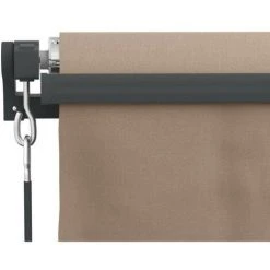 BEAU RIVAGE Store Banne Manuel Sans Coffre 2,40 X 2m En Aluminium, Structure Grise Anthracite, Toile Taupe BEAURIVAGE 10 BEAU RIVAGE Store Banne Manuel Sans Coffre 2,40 X 2m En Aluminium, Structure Grise Anthracite, Toile Taupe BEAURIVAGE -Pergola Soldes 57278142 4