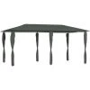 Topdeal Belvédère à Revêtement De Poteaux 3x6x2,6 M Anthracite 160 G/m² FF313619_FR -Pergola Soldes 57333262 1
