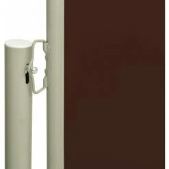 VidaXL Auvent Latéral Rétractable De Patio 140x500 Cm Marron - Brun 9 VidaXL Auvent Latéral Rétractable De Patio 140x500 Cm Marron - Brun -Pergola Soldes 57360139 3