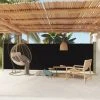 VidaXL Auvent Latéral Rétractable De Patio 160x600 Cm Noir - Noir 2 VidaXL Auvent Latéral Rétractable De Patio 160x600 Cm Noir - Noir -Pergola Soldes 57360148 1