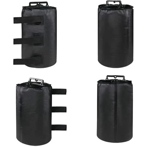 MACARON Water Bag Lot De 2 Pieds De Tonnelle Remplissables D'eau Pour Tonnelle De Jardin Gris LO-Ron 4 MACARON Water Bag Lot De 2 Pieds De Tonnelle Remplissables D'eau Pour Tonnelle De Jardin Gris LO-Ron – Image 2
